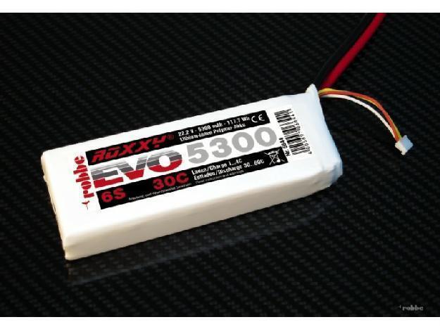 LiPo-Akku ROXXY® Evo 6-5300 30C Robbe Roxxy EVO LiPo-Akkus ? Mehr Leistung, mehr Kapazität!