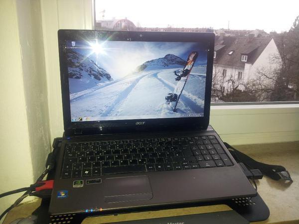 Acer Aspire 5750 G mit SSD 110Gb, 16Gb RAM, 15```` zoll Display Höhe leistung Notebook Lap