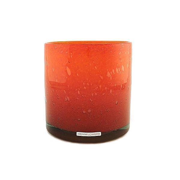 ProPassione Henry Dean Vase/Windlicht Cylinder, H 15 x Ø 15 cm, Fire