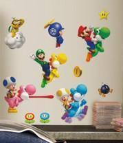 RoomMates Wandsticker New Super Mario Bros. Wii
