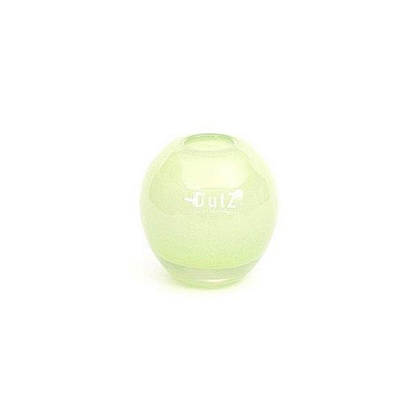 ProPassione DutZ®-Collection Vase Ball, klein, H 9 x Ø 9 cm, Hellgrün/Klar