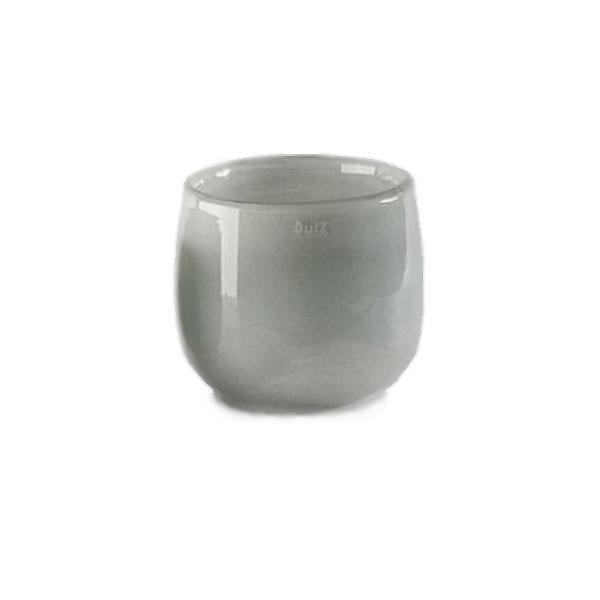 ProPassione DutZ®-Collection Vase Pot, H 14 x Ø 16 cm, Farbe: Mittelgrau