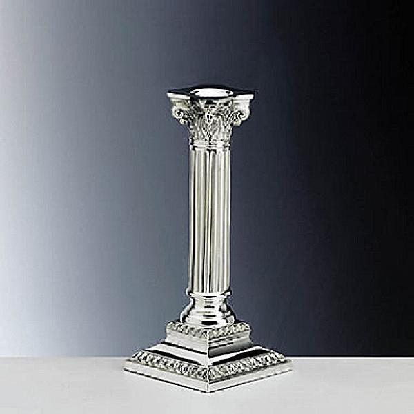 ProPassione Kerzenleuchter Empire, KühnSilber, Sterling-Silber massiv, glzd. poliert, 130 g, H 20 x L 8 x B 8 cm
