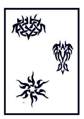 Airbrush Schablonen Runes