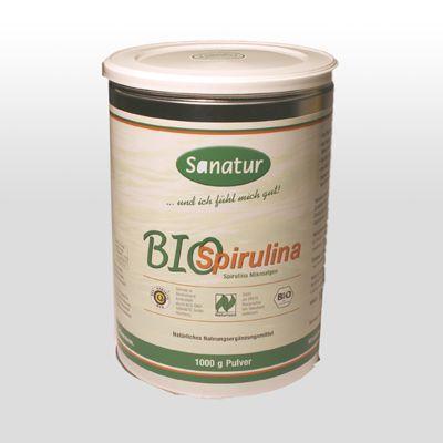 (Bio Nahrungsergänzung) Biospirulina Pulver 1000 g