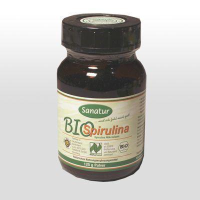 (Bio Nahrungsergänzung) Biospirulina Pulver 125 g