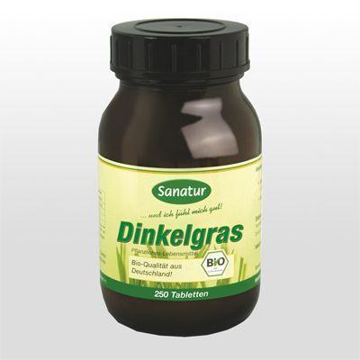 (Bio Nahrungsergänzung) Dinkelgras - Das Urgetreide für Lebensenergie 250 Tabletten