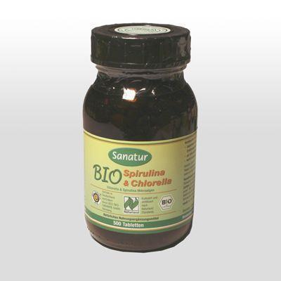 (Bio) Spirulina & Bio Chlorella Mikroalgen (Aus Naturland zertifizierter Biokultur)