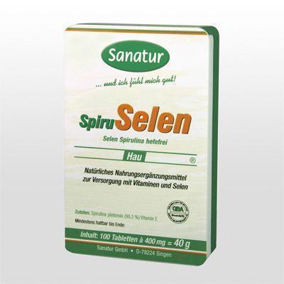 (Bio) Spiruselen Spirulina (Mit besonders hohem Selenanteil) 100 Tabletten