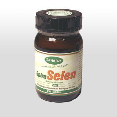 (Bio) Spiruselen Spirulina (Mit besonders hohem Selenanteil) 250 Tabletten