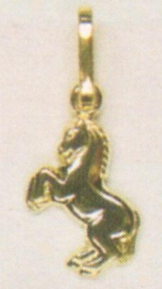 Edel & wertvoll - Kettenanhänger Pferd 333 Gold 3655
