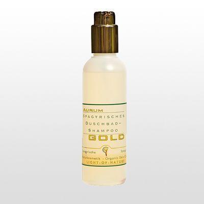 Gold Duschbad Shampoo (Naturkosmetik) - Für alle Haartypen