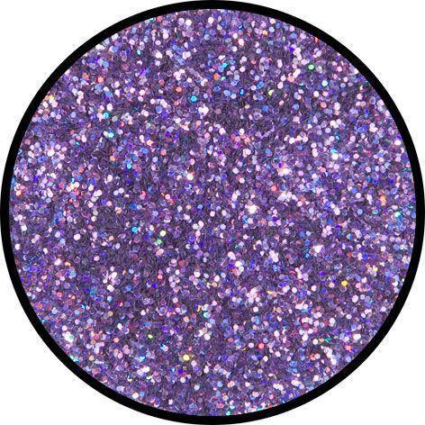 Holographischer Glitzer Juwel Lavendel