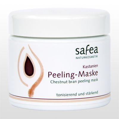 Kastanien Peelingmaske (Naturkosmetik) - Normaler, trockener und beanspruchter Haut