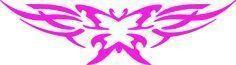 Selbstklebe-Schablone Butterfly