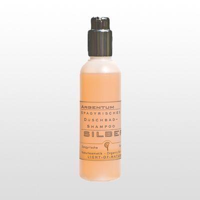 Silber Duschbad Shampoo (Naturkosmetik) - Für das trockene, empfindeliche, reife Haar