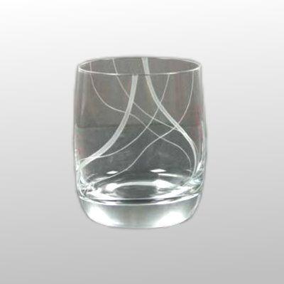 Whiskyglas kristallklar Gravur