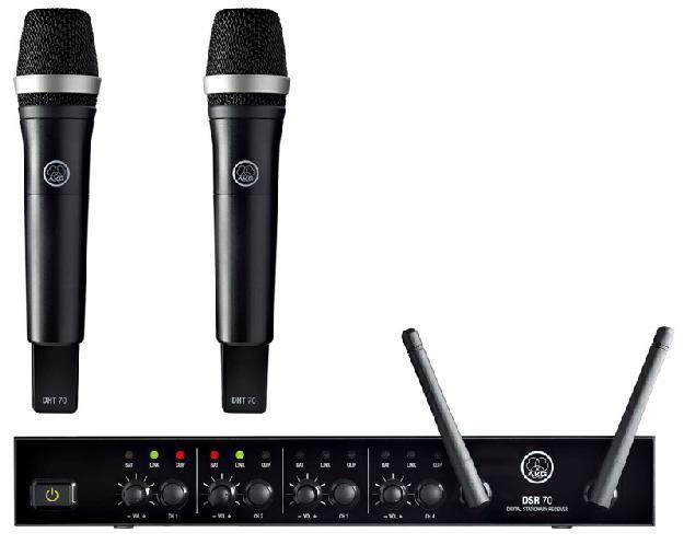 AKG DMS-70 QR Vocal Handheld Dual Set