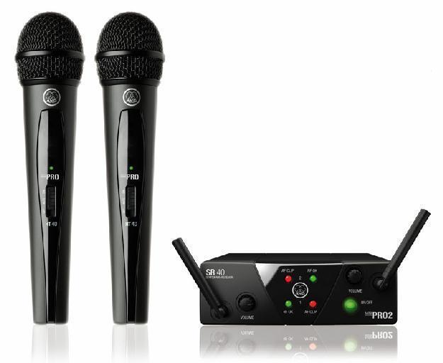 AKG WMS-40 Mini Dual Vocal Handheld Set