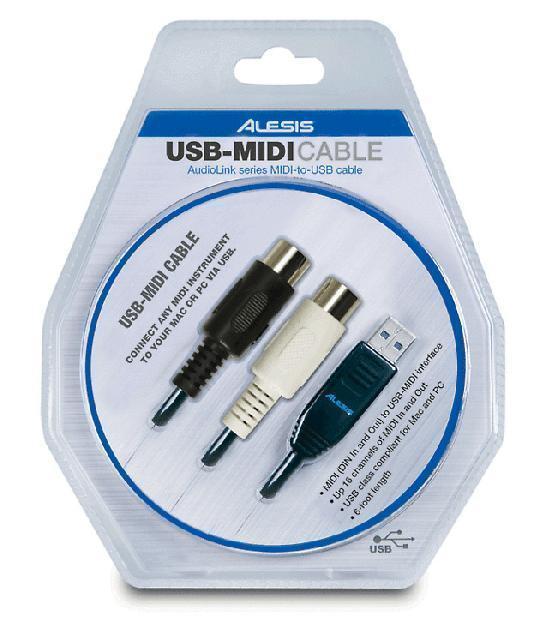 ALESIS USB-MIDI Kabel AudioLink