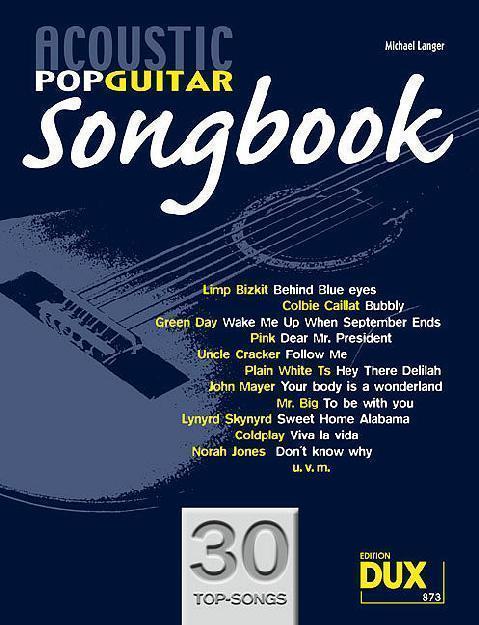 ANCORA Acoustic Pop Guitar Songbook /CD, M. Langer