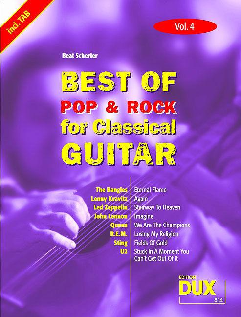 ANCORA Best Of Pop & Rock for Classical Guitar 4