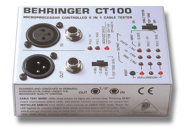 BEHRINGER CT-100 Cable Tester