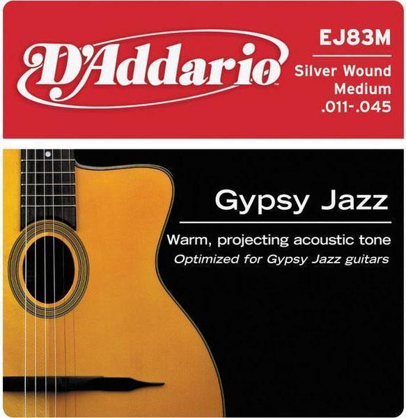 DADDARIO EJ-83 M Gypsy Jazz Medium 011-045