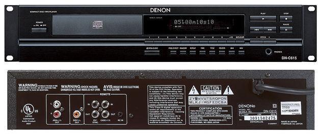 DENON DN-C615 Professioneller CD-/MP3-Player, 19 Z