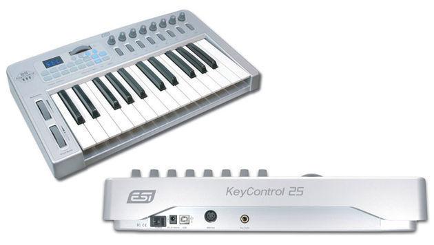 ESI KeyControl 25 USB/MIDI-Controller-Keyboard