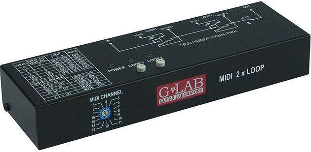 G-LAB M-2 L MIDI 2X LOOP