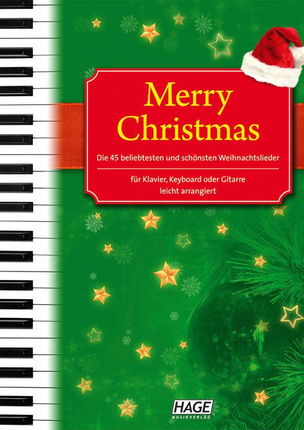 HAGE Merry Christmas! Klavier, Keyboard, Gitarre