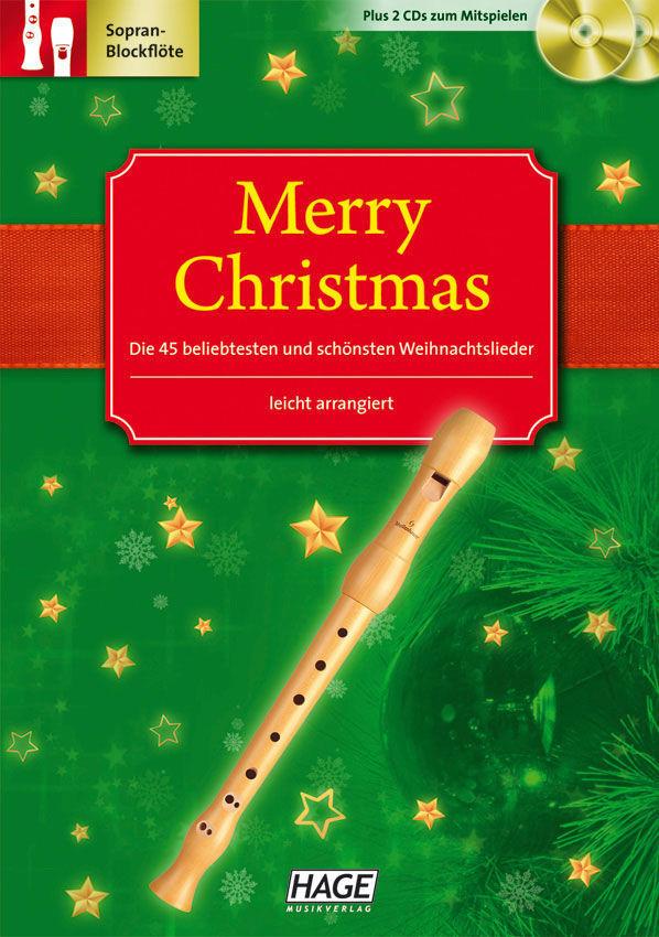 HAGE Merry Christmas! Sopran-Blockflöte /2CD