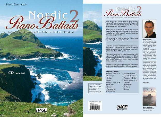 HAGE Nordic Piano Ballads 2 Erland Sjunnesson /CD