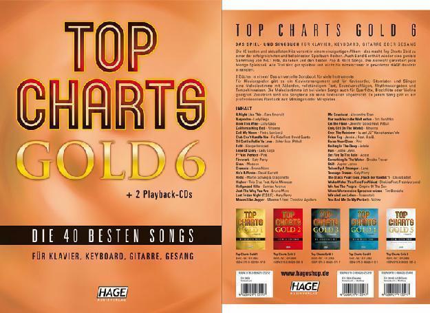 HAGE Top Charts Gold 6 /2CD