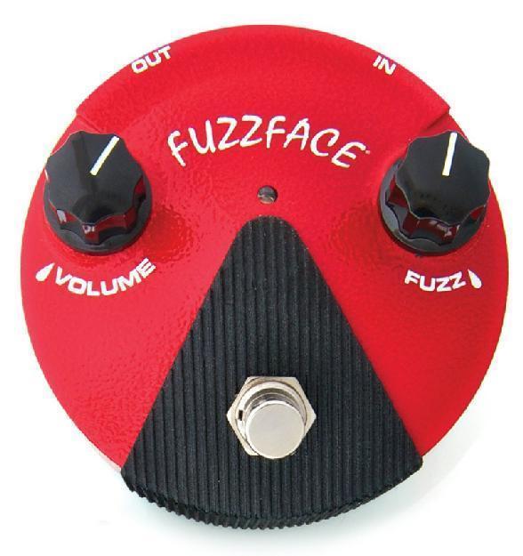 JIM DUNLOP FFM-2 Germanium Fuzz Face Mini Red