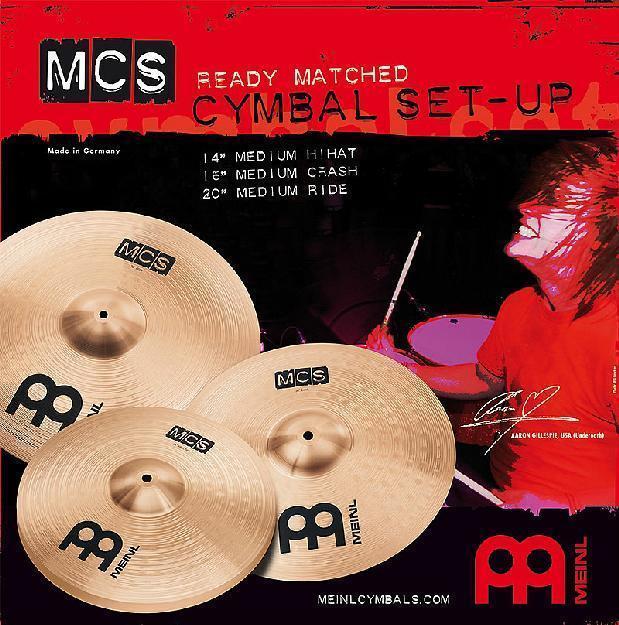 MEINL MCS Cymbal Set 14-16-20 Zoll