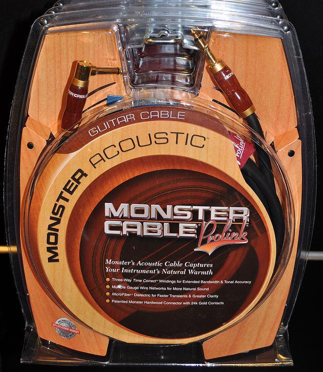 MONSTER Acoustic 12A Instrumentenkabel Kl-WKl 3,6m