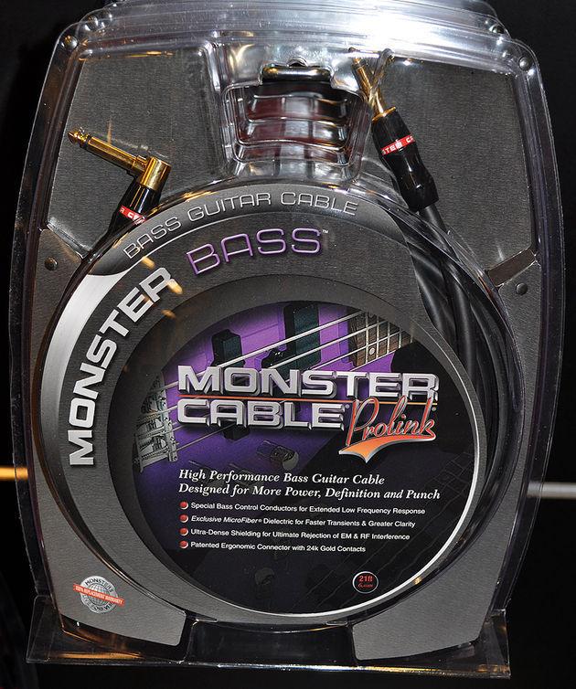 MONSTER Bass 21A Instrumentenkabel Kl-WKl 6,4m
