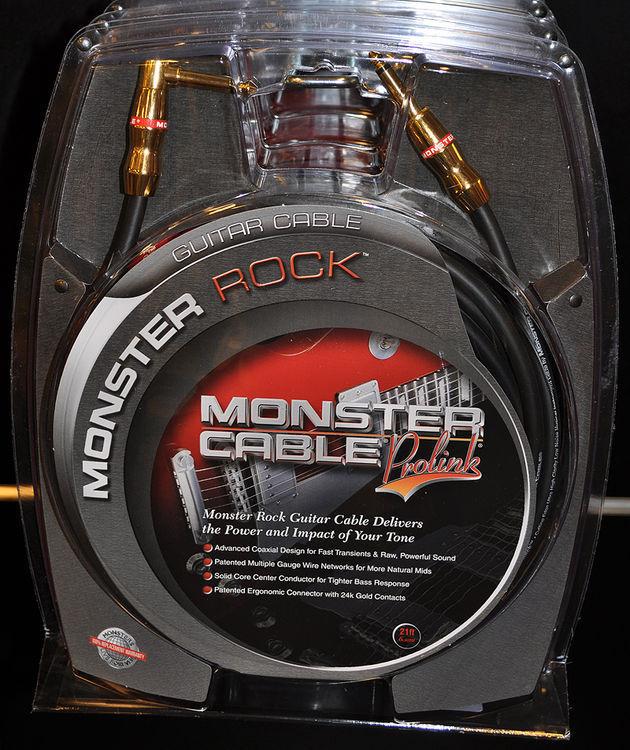 MONSTER Rock 30A Instrumentenkabel Kl-WKl 9,1m