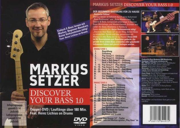 NEW MUSIC Discover Your Bass 1.0 DVD, M. Setzer