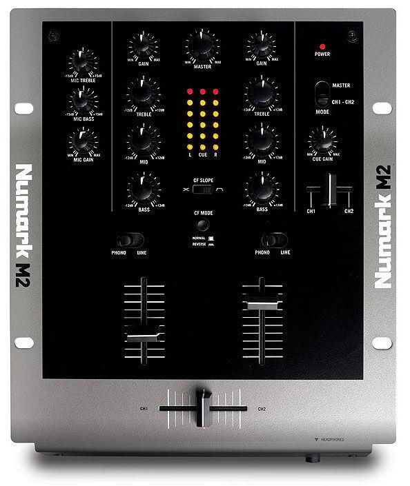 NUMARK M-2 DJ-Scratch-Mixer, 2-Kanal