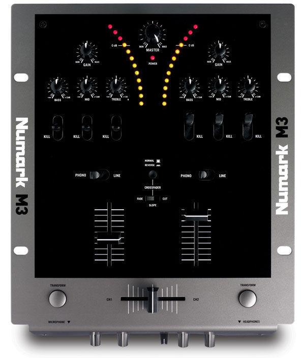 NUMARK M-3 DJ-Scratch-Mixer, 2-Kanal