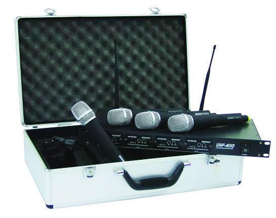OMNITRONIC UHF-400 Vocal Quattro