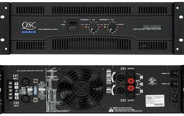 QSC RMX-4050 HD Power Amp, 2x1300W/4Ohm