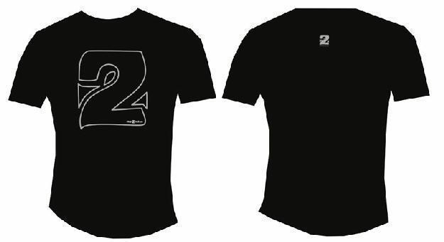 S2R T–, Shirt Man Logo Black GrÃ¶sse L