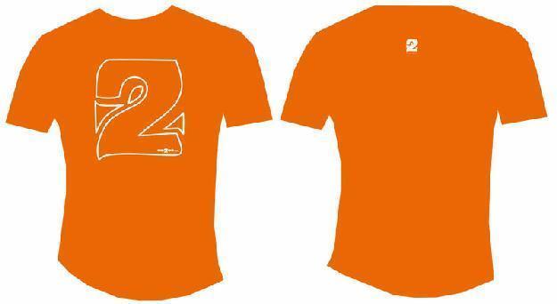 S2R T–, Shirt Man Logo Orange GrÃ¶sse L