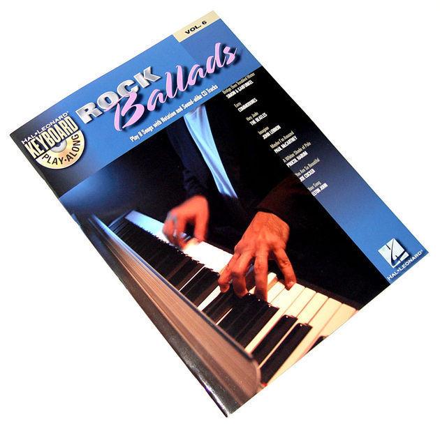 SCHOTT Keyboard Play Along Rock Ballads KPA6 /CD