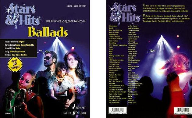 SCHOTT Stars& Hits Ballads Songbook