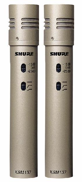 SHURE KSM-137 ST Stereo-Set Kondensatormikrofon